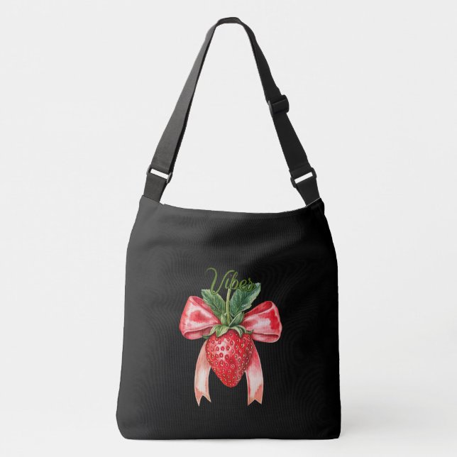 Sac Ajustable Vibes d'été fraises (Devant)