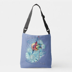 Sac Ajustable Vibration bleue Abstraite