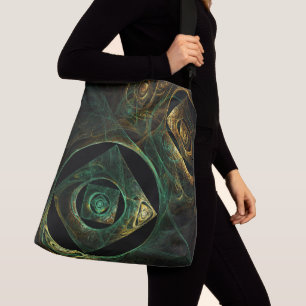 Sac Ajustable Vibrations magiques Abstrait Art Corps croisé