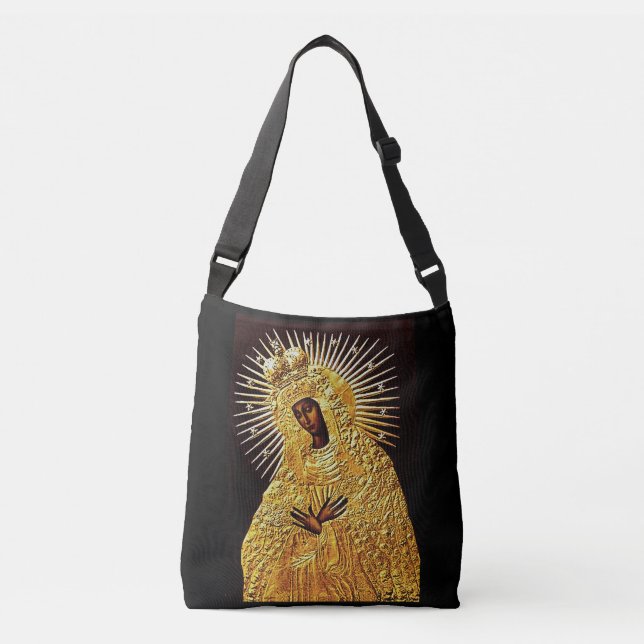 Sac Ajustable Vierge noire en prière ... Poster (Devant)