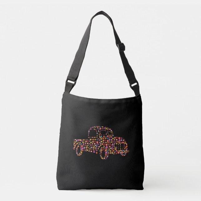 Sac Ajustable Vieux Motif de camionnette (Devant)