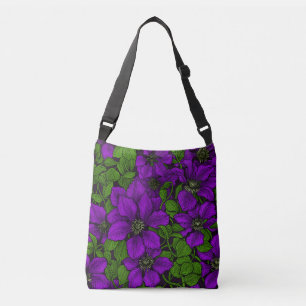 Sac Ajustable Vigne de Clematis pourpre