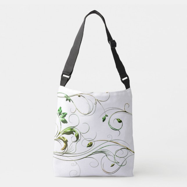 Sac Ajustable Vignes vert jaune (Devant)