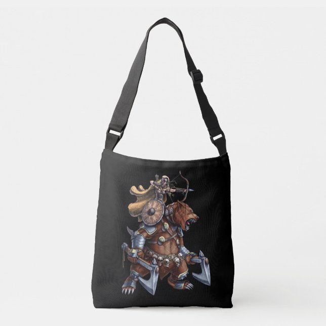 Sac Ajustable Viking Archer Riding War Bear (Devant)