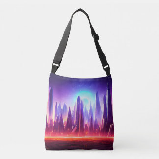 Sac Ajustable Ville futuriste | Blue Star | Monde Alien