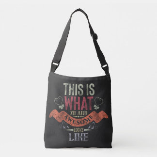 Sac Ajustable vintage Funny 70 ans disant citation disant