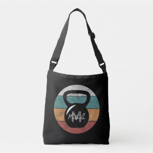 Sac Ajustable Vintage kettlebell personnalisé nom monographique 