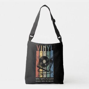 Sac Ajustable Vinyl Vibes – Trouve toujours le groove de la musi