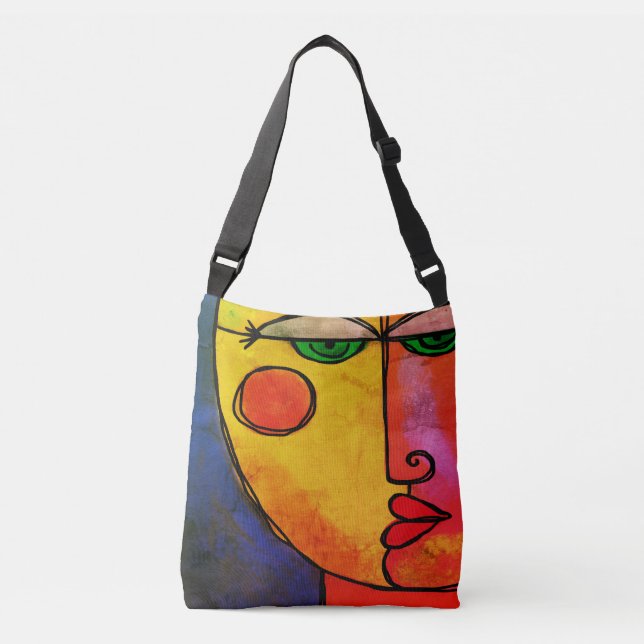 Sac Ajustable Visage Abstrait funky (Devant)