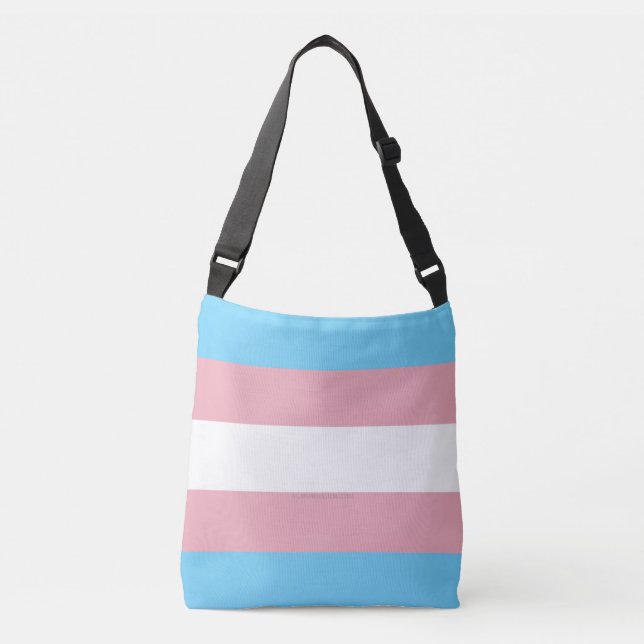Sac Ajustable Visibilité du drapeau de fierté transgenre de Slip (Devant)