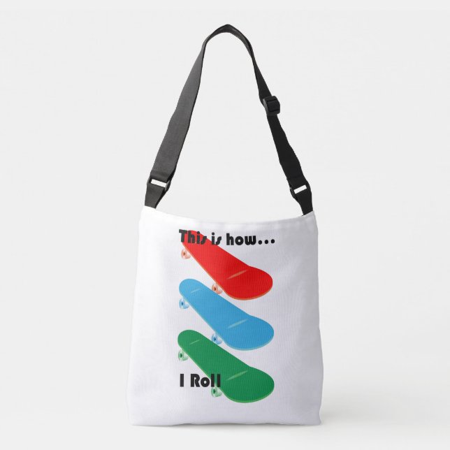 Sac Ajustable Voici comment je roule Design - Tout-sur-impressio (Devant)