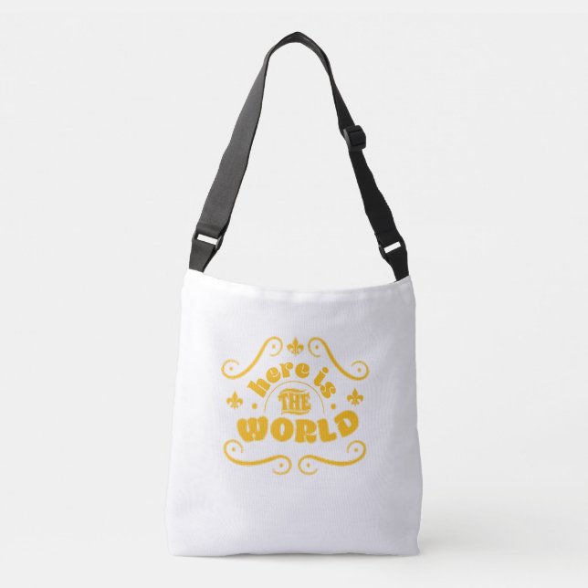 Sac Ajustable Voici le monde (Devant)