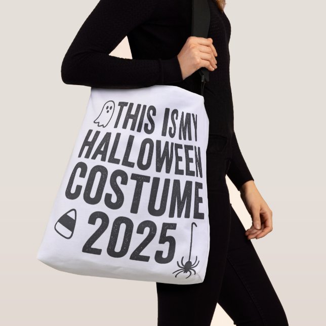 Sac Ajustable Voici Mon Costume D'Halloween 2025 (De près)