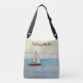 Sac Ajustable Voilier Rouge S'Éloigne Avec Moi