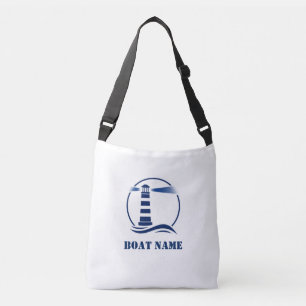 Sac Ajustable Votre bateau ou nom Phare classique nautique