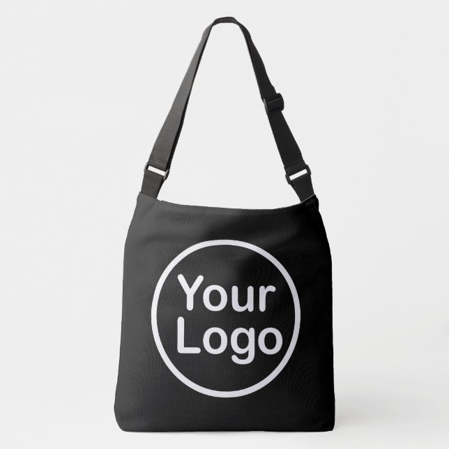 Sac Ajustable Votre logo ici | Black (Devant)