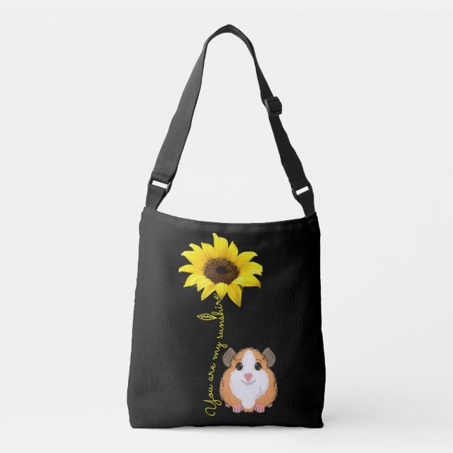 Sac Ajustable Vous Êtes Mon Sunshine Tournesol Guinée Pig Maman (Devant)