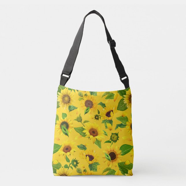 Sac Ajustable Watercolor Sunflower 3 (Devant)