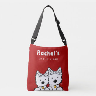Sac Ajustable Westie Girl Personnalisée
