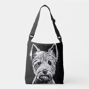 Sac Ajustable Westie Puppy Portrait