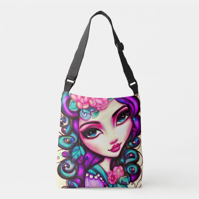 Sac Ajustable Whimsical Girl Artistique (Devant)