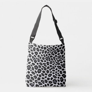 Sac Ajustable White Leopard Elegant Populaire Collection de luxe