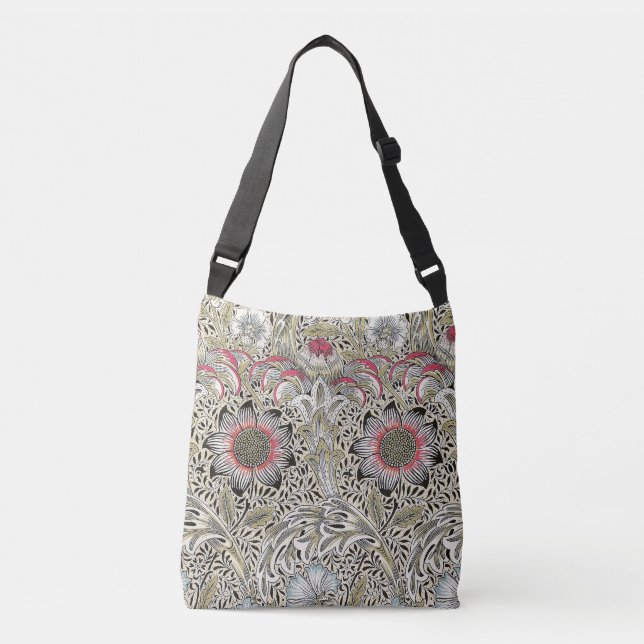 Sac Ajustable William Morris Corncocktail fond d'écran floral (Devant)