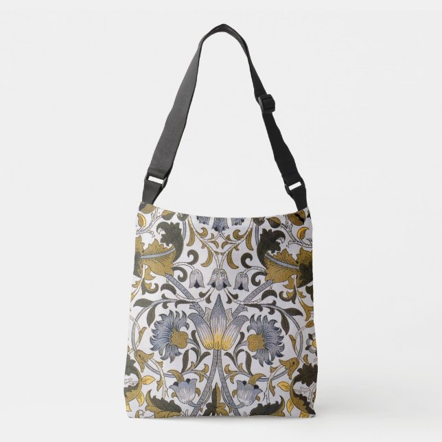 Sac Ajustable William Morris Lodden Fleur florale (Devant)