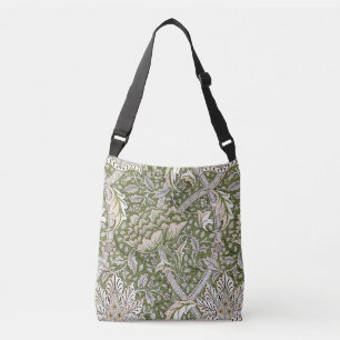 Sac Ajustable : William Morris Windrush Motif Vert : Vintage