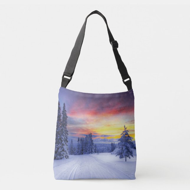 Sac Ajustable Winter scenery   (Devant)