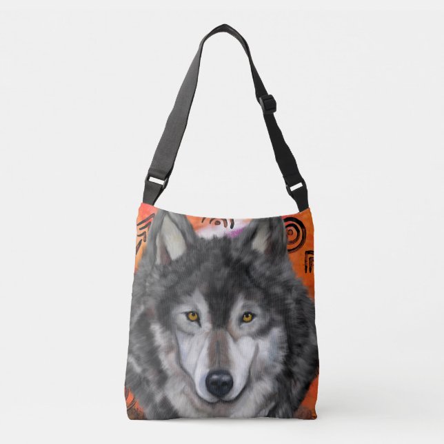 Sac Ajustable Wolf Art (Devant)
