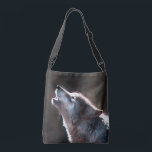 Sac Ajustable Wolf Howling Loup solitaire<br><div class="desc">Loup hurlant,  si vous aimez les loups ou êtes un loup solitaire,  ceci est pour vous. Ramenez ce loup sauvage chez vous et vivez dans la nature.</div>