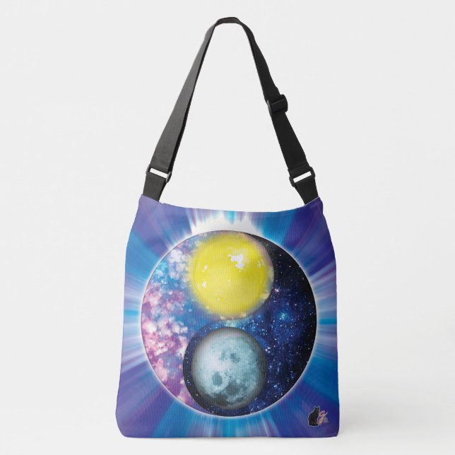 Sac Ajustable Yang-Yin / Soleil-Lune  (Devant)