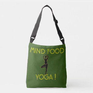 Sac Ajustable Yoga vert "Mind Food"