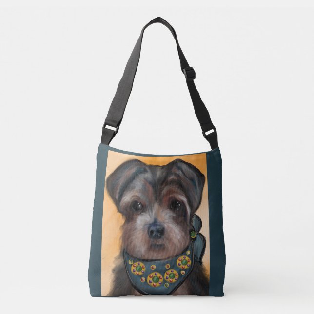 SAC AJUSTABLE YORKIE POO (Devant)