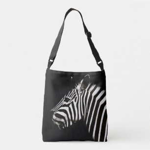 Sac Ajustable Zèbre noir et blanc rayures Animal
