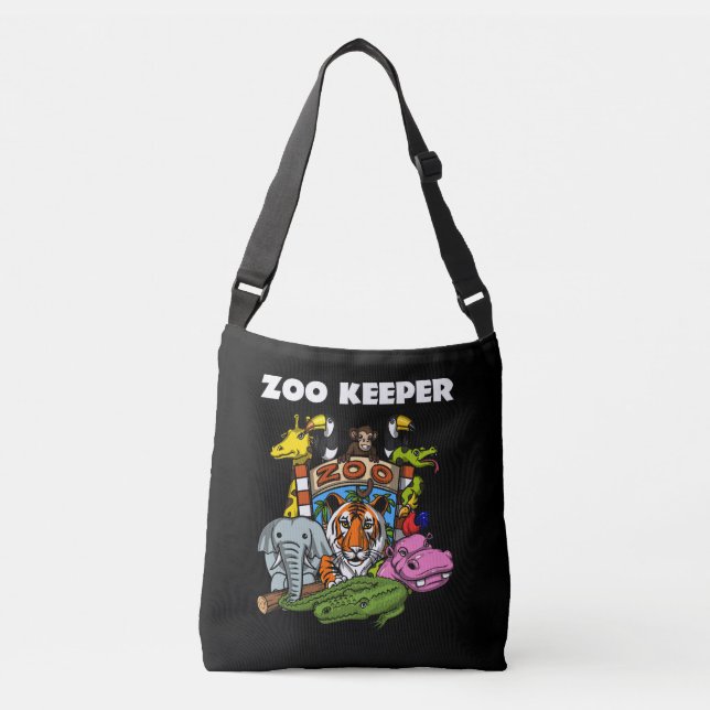 Sac Ajustable Zoo Keeper Amoureux des animaux Party (Devant)