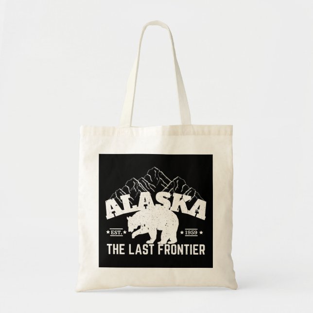 Sac Alaska The Last Frontier Ours Polaire (Devant)