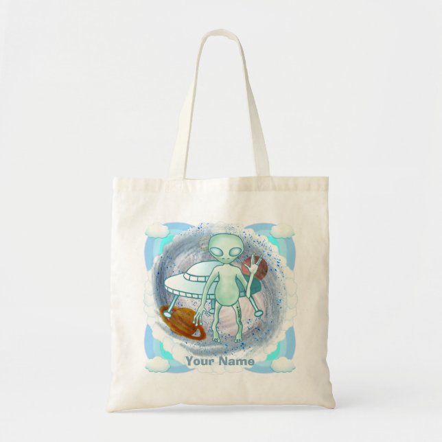 Sac Alien Invader   tote bag (Devant)