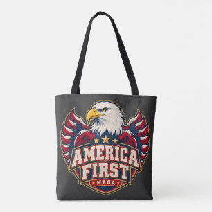 Sac America First Varsity Eagle recto-verso Charco
