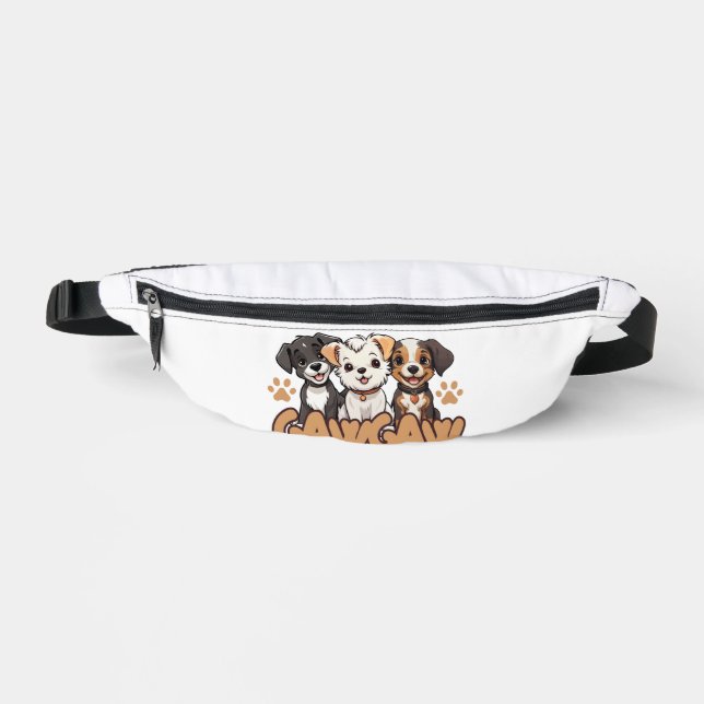 Sac Amoureux des chiens Fanny - Style animal (Recto)