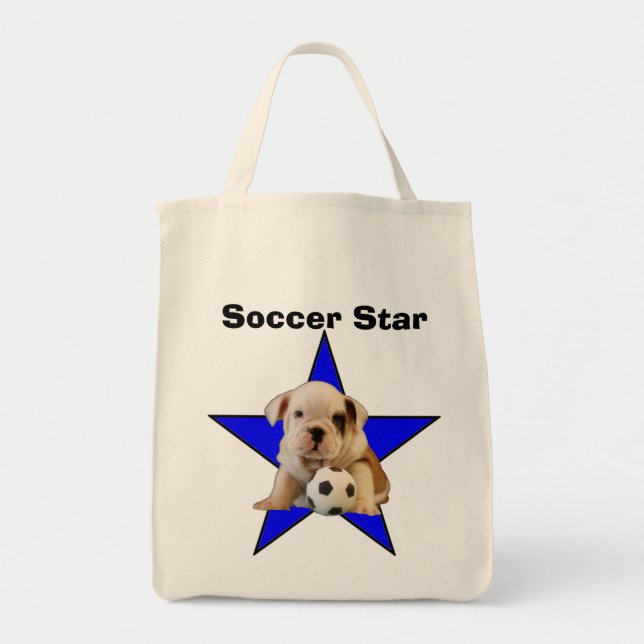 Sac anglais de lumière de chiot de bouledogue (Devant)