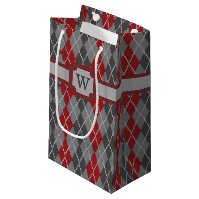 Sac Argyle Ashes and Embers Cadeau (Devant Angle)