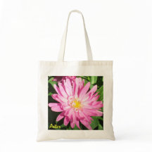 Sac assez rose d'aster