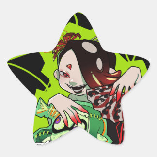 sac autocollant splatoween shiver étoile