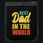 Sac Avec Cordons Father Gift | Best Dad In The World<br><div class="desc">Father Gift | Best Dad In The World</div>
