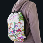 Sac Avec Cordons Happy Snowman Christmas Drawstring sac<br><div class="desc">Sacs à ficelle avec Happy Snowmans Joyeux Noël Fête Dessin Drôle Dessin Dessin Dessin Dessin Célébration Snowman Sac à ficelle - ou Choisissez / Ajoutez votre texte unique / Police / Couleur - Faites votre cadeau spécial - Redimensionnez et déplacez ou supprimez et ajoutez des éléments / image avec l'outil...</div>