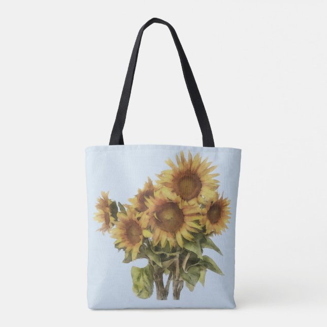 Sac avec des tournesols (Dos)