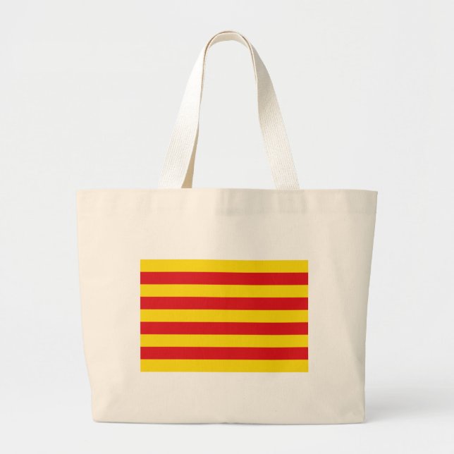 Sac avec Drapeau de Catalogne (Devant)