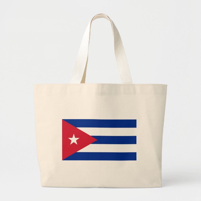 Sac avec drapeau de Cuba (Devant)